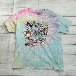 Powerpuff Girls Tie Dye Shirt